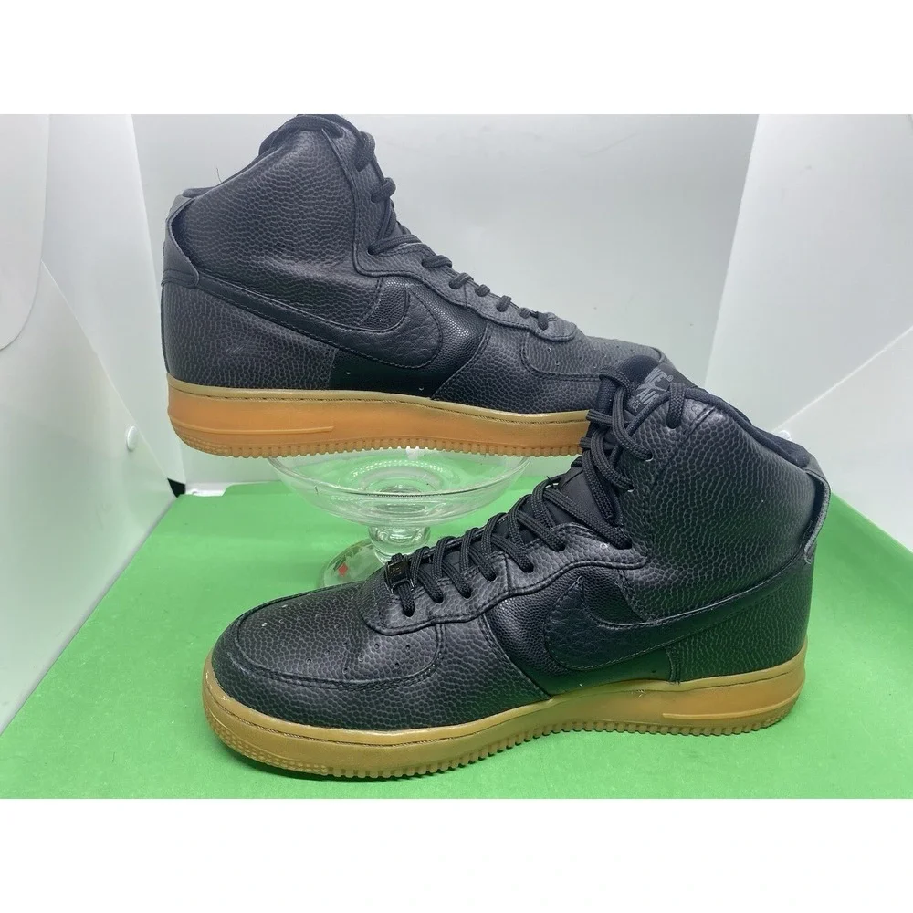 Nike Air Force 1 High SE Black Gum Womens Sneaker 860544-002 US 9.5